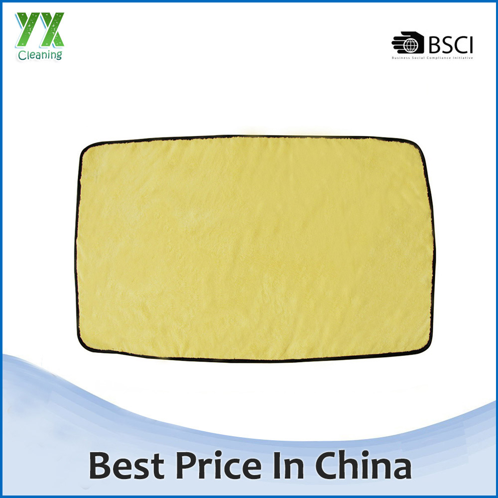 Large size orange car detailing drying towel