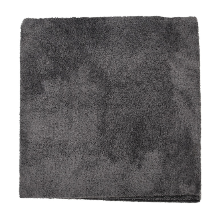 plush edgeless microfiber 400gsm 500gsm car cleaning wash towel
