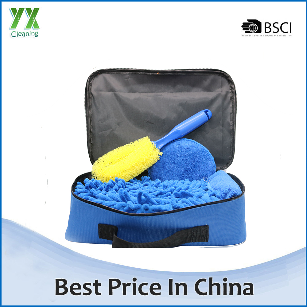 Multi-functional Tools Car Cleaning Accessories Car Cleaning Set with chenille mitt