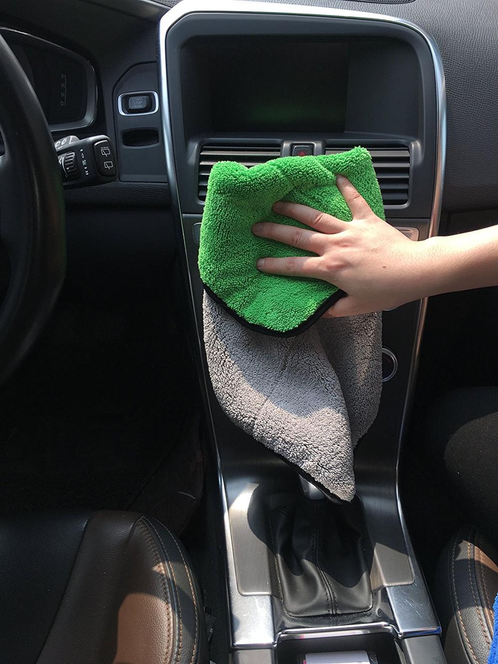 toallas para limpieza de gafas wholesale microfiber car windshield glass cleaning cloth
