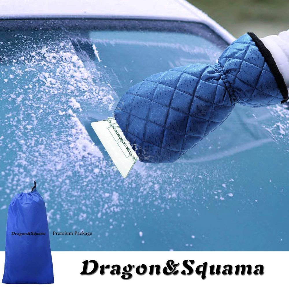 Car Windshield Waterproof Ice Scraper Mitt