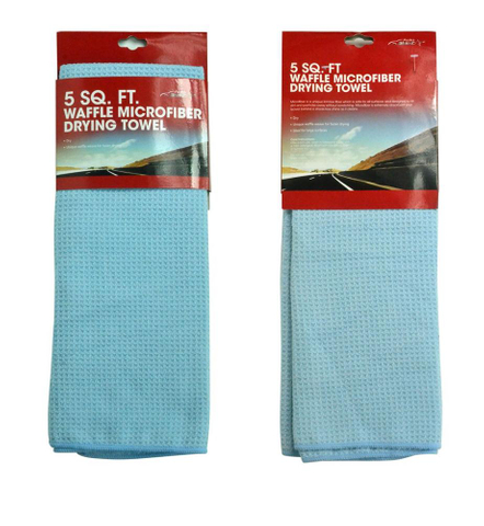 High quality Waffle Weave Microfiber car Drying Towel