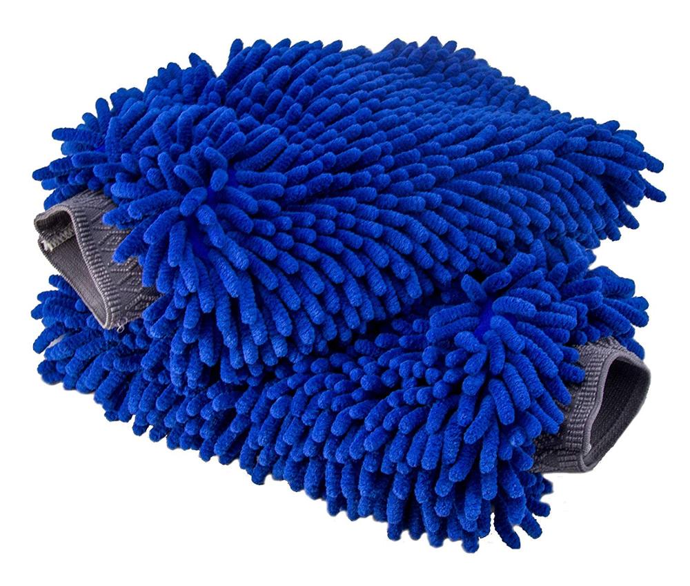 Premium Soft SCRATCH-FREE Microfiber Chenille Mitt