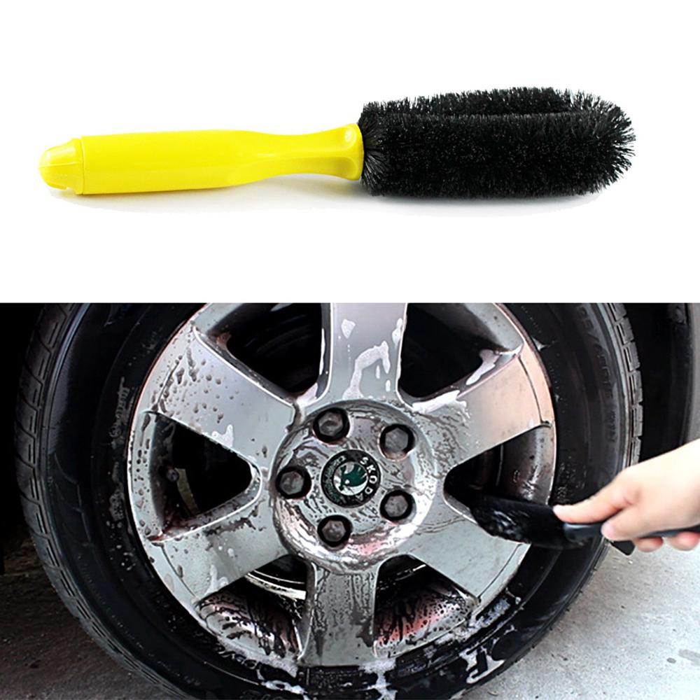 7 in 1 Car wash detailing cleaning kit set with fabric bag sponge towel brush