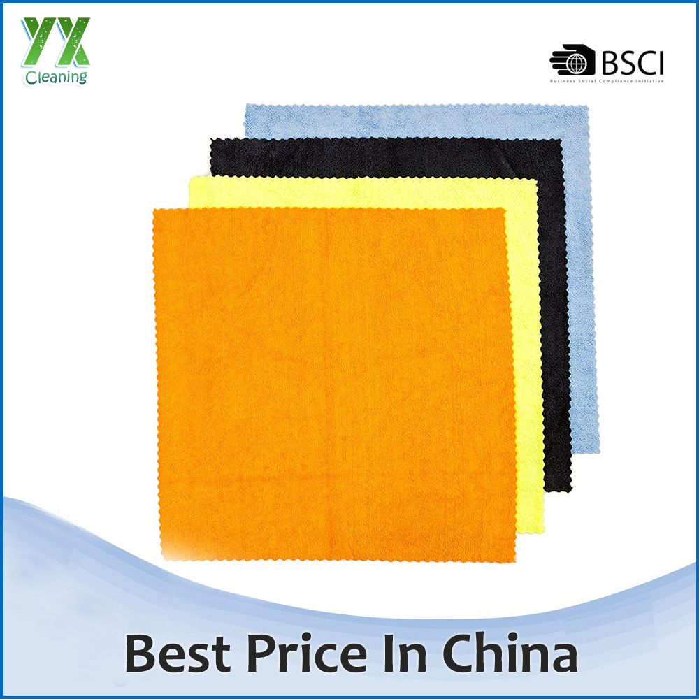 Plush 40X50 Cleaning Microfiber Cloth Edge Less, Microfiber Towel Car Edgeless