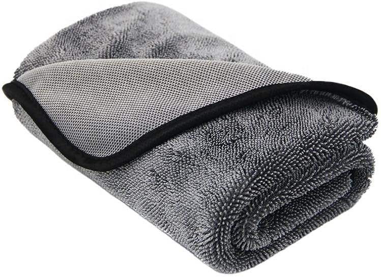 1000gsm Cleaning Towel Micro Fiber Twist Pile Cloths Microfiber Car Care Twisted Loop Wash Microfibre Drying Wash Towel