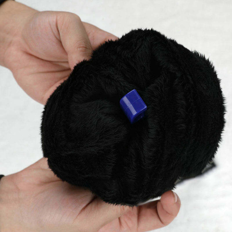 Waterproof Windshield Car Snow Cleaner and Ice Scraper with Warming Thick Fleece Oversleeve