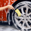 Car Wash Portable Microfiber Wheel Tire Rim Brush Cleaning Car with Plastic Handle Wash Detailing Tools