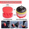 24 Pcs Car Detailing Brush Set Drill Soft Brushes Wash Kit with Cleaning Gel for Interior Exterior Wheels Dashboard