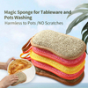Microfiber Sponge Dishes Washing Sponge Kitchen Cleaning Sponge for Dish Clean Microfiber
