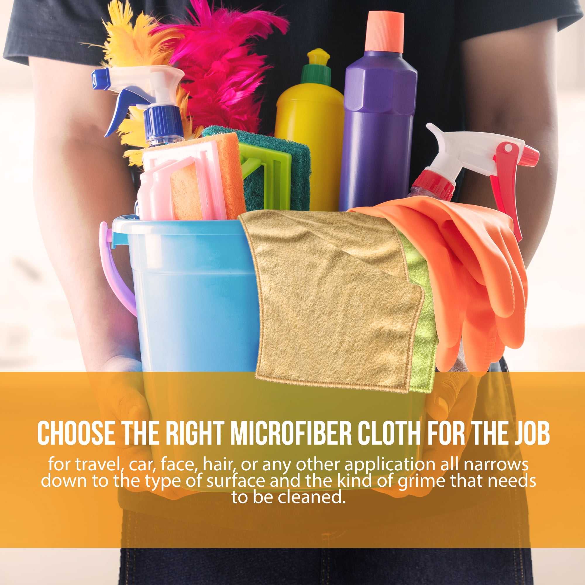 Super Absorbent Quality Car Detailing Microfiber Towel 300gsm 400gsm Rags Multipurpose Cleaning Cloth
