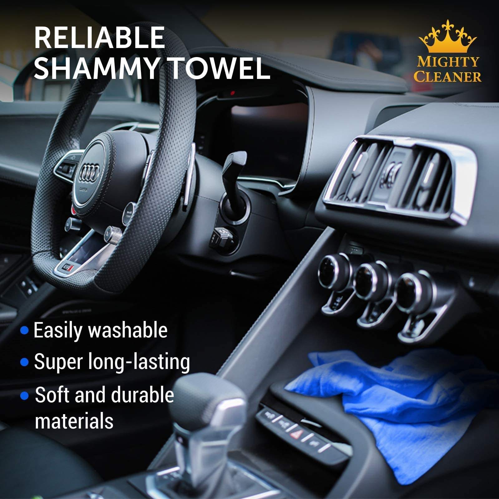 Car Accessories Super Absorbent Multi Use Towel Swim Chamois Premium Cloth for Car Pet House Use