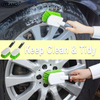 Durable Washing Car Wash Brush Tools Cleaning Supplies Home Use Car Wheel Kit Tire Brush