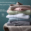 100% Cotton Thicker Plus Soft Absorbent High-Grade Bath Towel Set Cheap Kitchen Towel Set