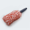 Microfiber Long Handle Tire Brush Beauty Car Wash Supplies Tool Cleaning Plush Tire Brush Hub Brush
