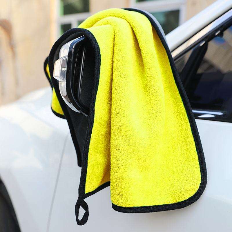 Car Products 30*30 cm Microfiber Towel Car Drying Towels Wash Cleaning Cloth with Custom Logo