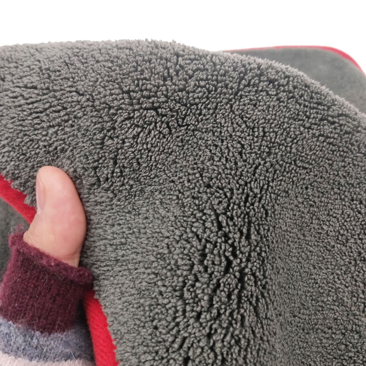 custom 1200gsm microfiber car drying wash cleaning towel