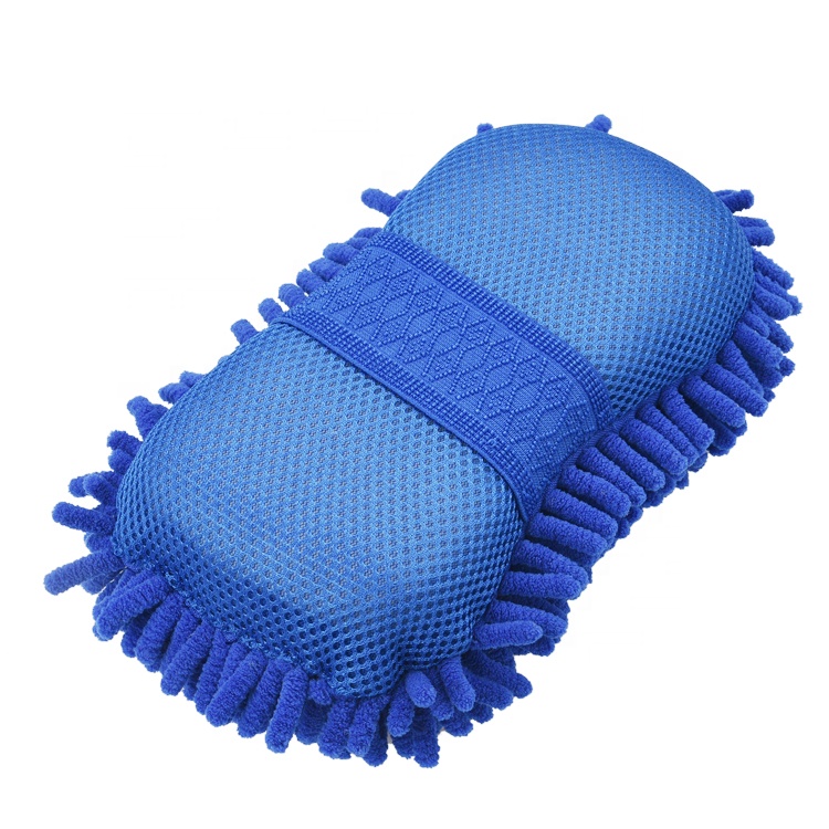 esponja manufacturer chenille microfiber car wash cleaning sponge
