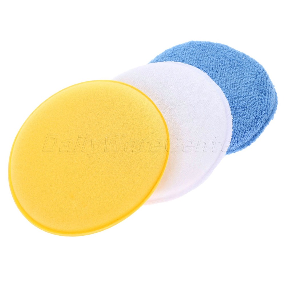 microfiber car towel pads wash tire brush tool kit