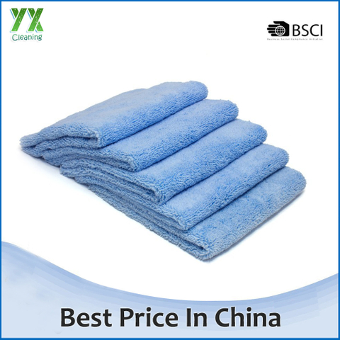 80% Polyester+20% Polyamide Edgeless Microfiber Cleaning Cloth China Wholesale