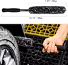2PCS Long Handle premium microfiber car detailing wheel cleaning brush rim hub brush
