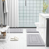 Microfiber Bath Mat Quick Dry Soft Slip Anti Bath Rugs Super Shaggy Foot Rug Bathroom Mat Floor Carpet
