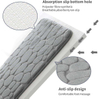 Soft Memory Foam Shower Bathroom Bath Floor Mat Rugs Quick Dry Super Water Absorbent Non Slip Stone Bath Mat