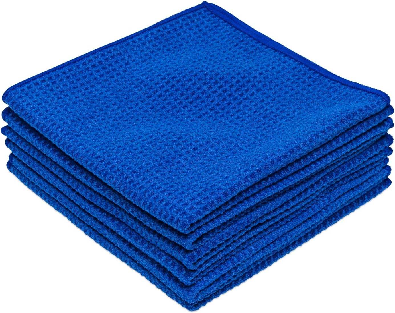Microfiber Black Waffle Kitchen Weave Towel Absorbent Dish Towels Quick Drying Hand Towels for Cleaning Kitchen