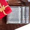 Premium 100% Cotton Bath Towel Set for Hotels Custom Soft Lint-Free Luxury Boxed Gift
