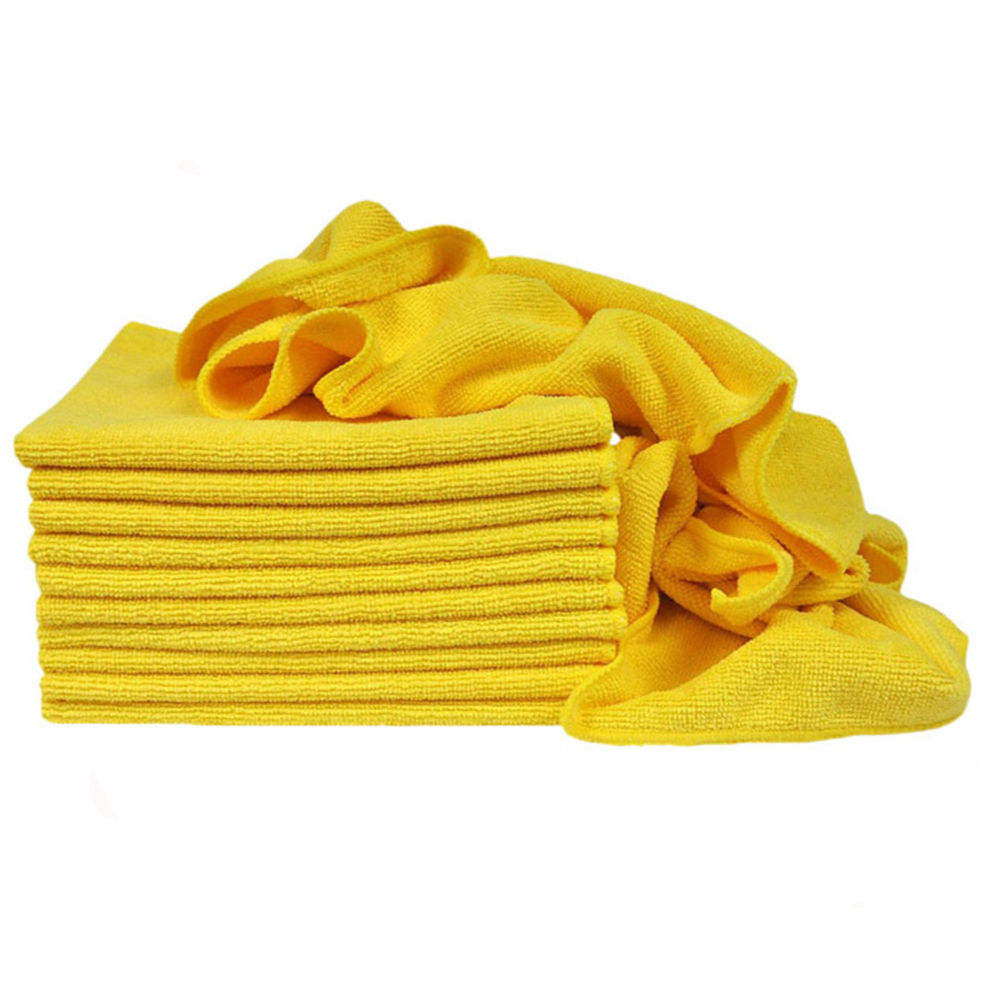 Manufacture Microfiber Cleaning Cloth Custom Package Car Wash Drying Towels Microfiber Cleaning Cloth Towels for Car