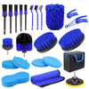 Hot Sales 26PCS Car Brush Set Auto Car Washing Drill Brush Set Car Cleaning Tools Kit