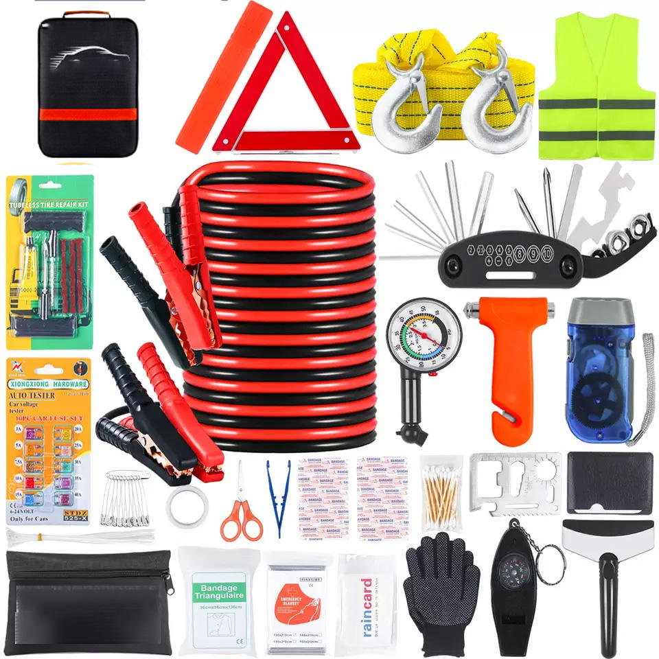 23Pcs Exterior Interior Car Wash Cleaning Tools Kit Tire Towels Drill Brush Window Scraper Set with Box Car Wash Equipment