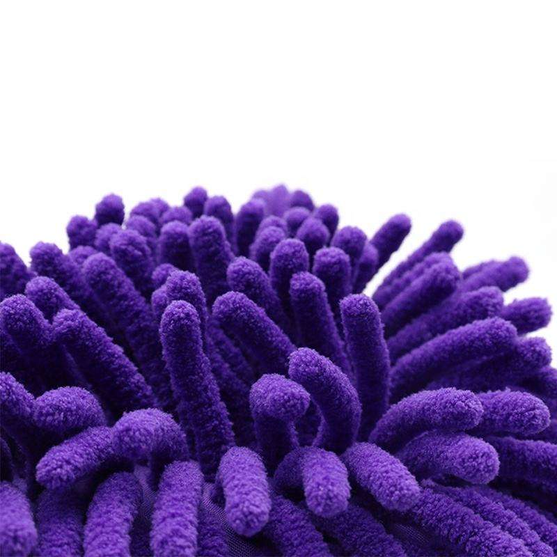 Microfiber Chenille Sponge Car Wash Custom Logo Ultra Soft Auto Cleaning Chenille Sponge
