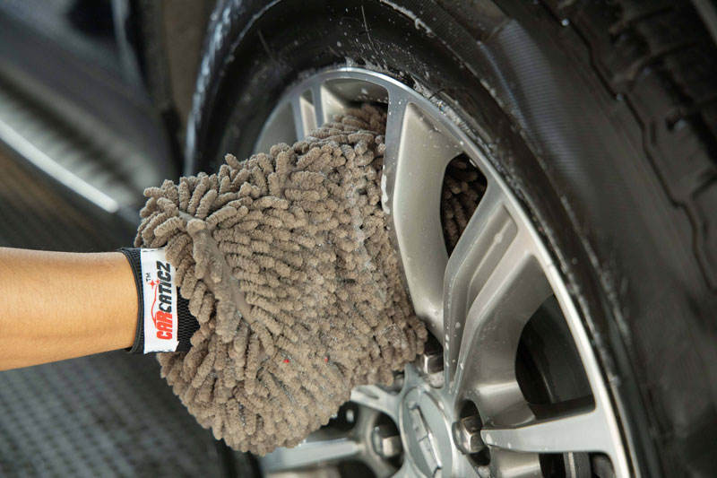 Scratch-Free Strong Water Absorption Premium Car Microfibre Wash Mitt Microfiber Car Wash Mitt Car Wash Gloves