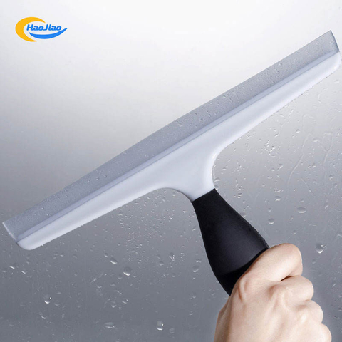 Window Squeegee Wiper Rubber Blade Set Shower Screen Washer Glass Cleaner Small Brush