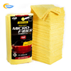 Cleaning Rag Commercial Cleaning Cloth Microfiber 40x40 300gsm 400gsm Yellow Towel Car Washing Towel