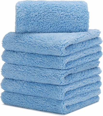 Car Drying Wash Detailing Buffing Polishing Towel with Plush Edgeless Microfiber Cleaning Cloth