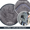 Surainbow Cationic Microfiber Super Thick Car Wash Drying Towel Car Detailing Cleaning Water Absorbent Towel