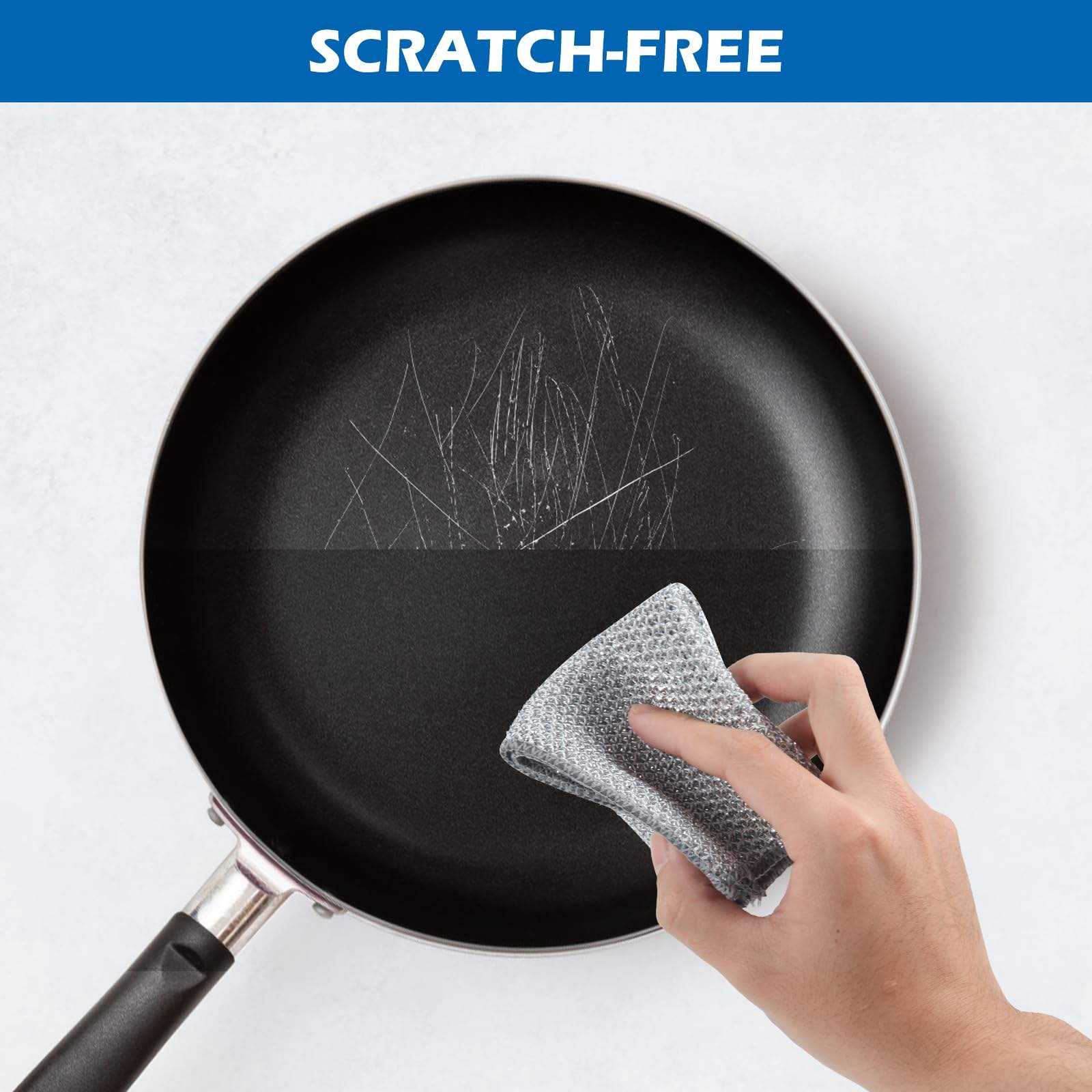 Multipurpose Universal Wire Brush Pot Wet And Dry Cleaning Cloth Aluminum Foil Wire Household Oil Cleaning Mesh Cloth