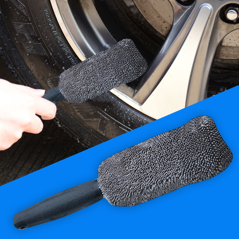 Microfiber Long Handle Tire Brush