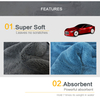 Ultra Fine Quick Drying Microfiber Cleaning Cloth Car Wash Towels 38X45