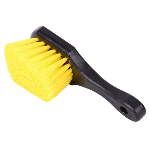 Interior and Exterior Short Handle Wheel Brush