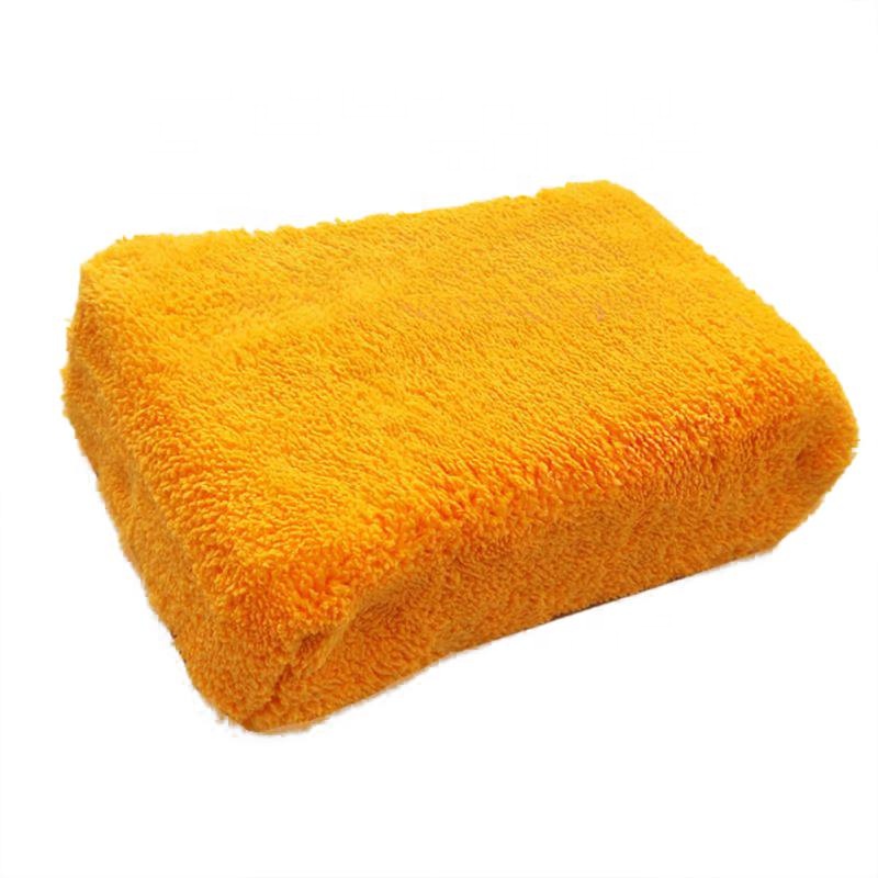 Hot selling microfiber water-absorbing quality washing plush car wash sponge