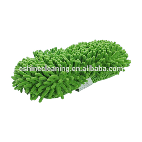 Microfiber Car Wash Sponge Pad with Mesh