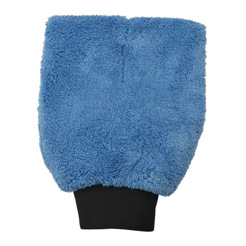 Premium microfiber plush car wash glove sleeve cleaning mitt