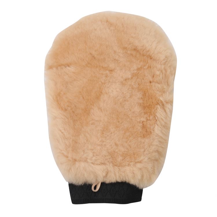 Color custom 100% Natural Sheepskin Wool Detailing Lambswool For High Quality Auto Cleaning Car Wash Mitt