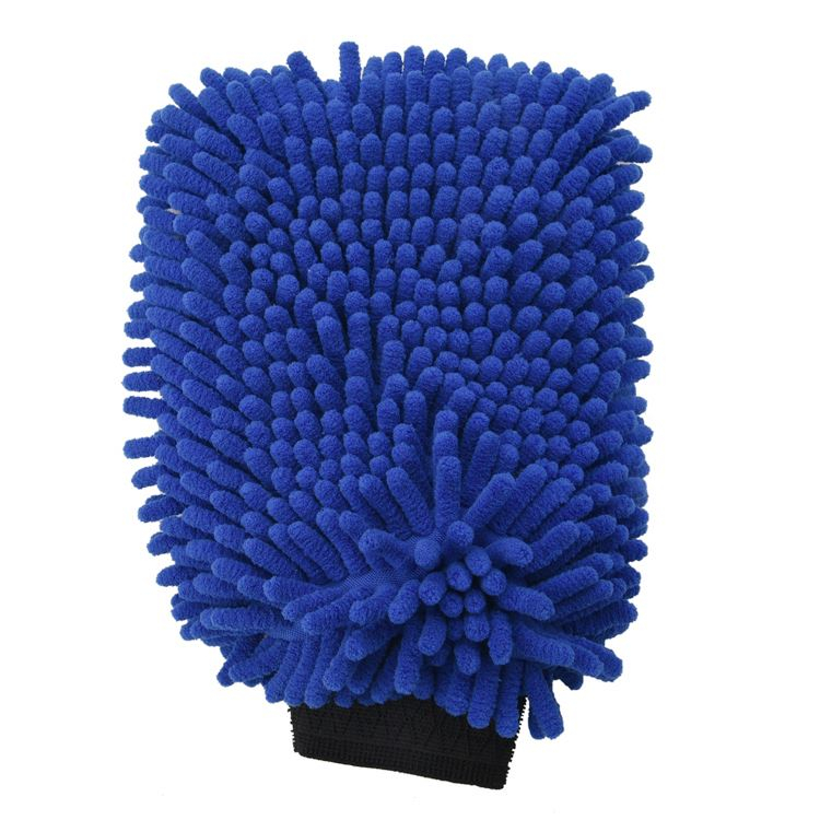 Satisfying service Premium Scratch Free Ultra Plush Micro-Noodle Auto Car Mitt Chenille Microfiber Wash Glove