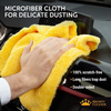 Microfiber Cleaning Towel Car Washing Double Side Double Color Coral Fleece Drying Towel 540gsm with Your Logo