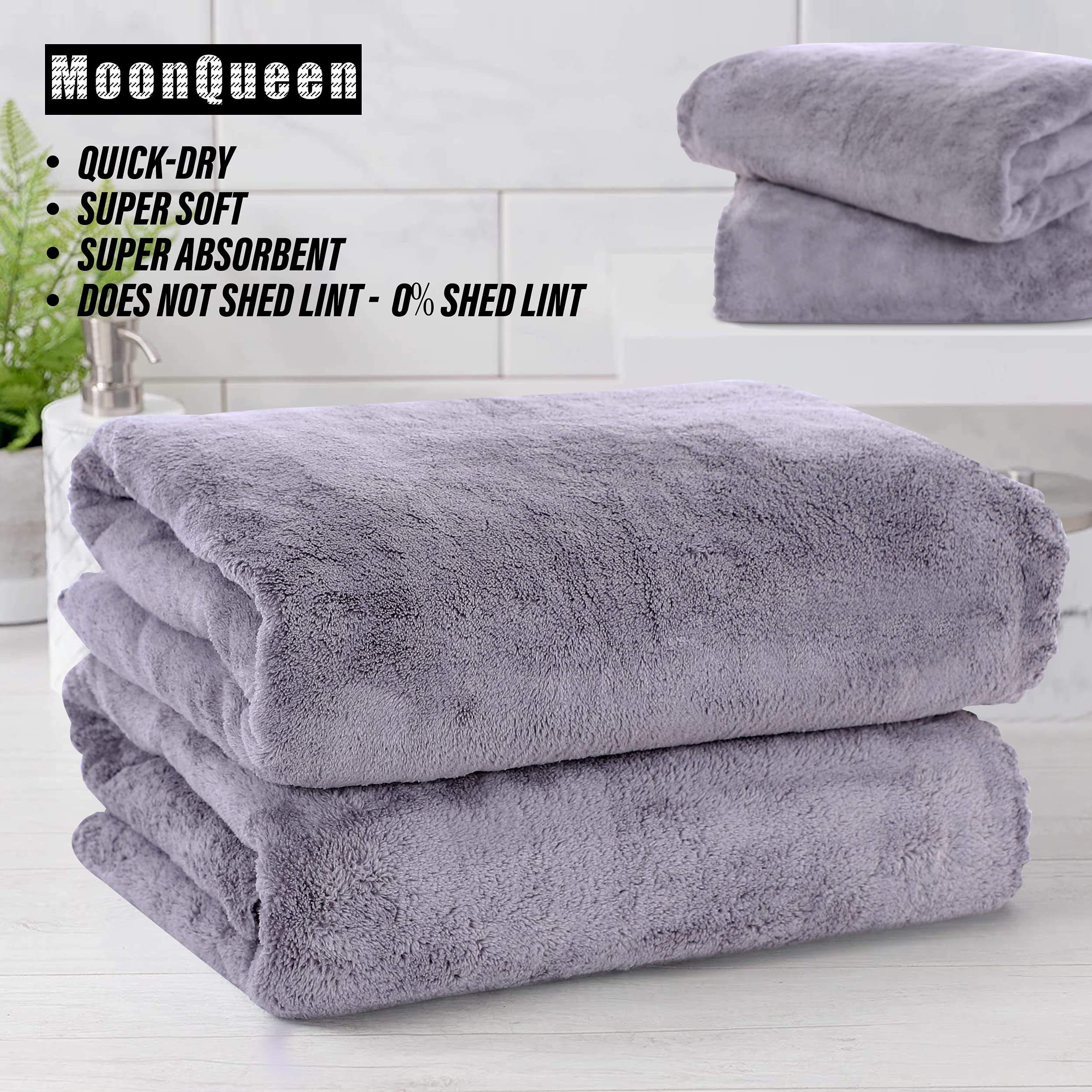 Microfiber Coral Velvet Highly Absorbent Towels Multipurpose Use as Bath Fitness Bathroom Shower