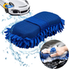 Perfect for Car Washing and Detailing Microfiber Wash Mitt Double Sided Car Wash Glove Cleaning Drying Mitts